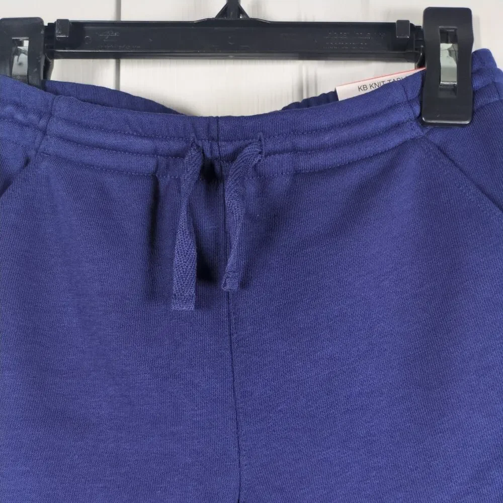 Epic Threads Boys Knit Shorts Size XS 5-6 Navy Blue Pull On Adjustable Waist NWT
